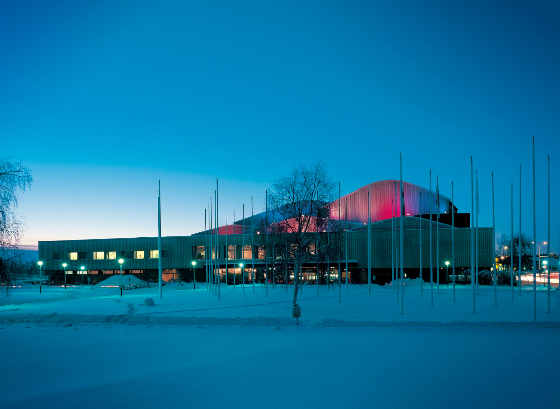 Lappia House theatre designed by Alvar Aalto